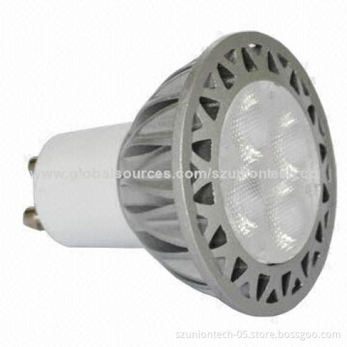4.5W LED Spotlight Bulb, GU10 Base, 4-piece Power LED Chip, 320lm, 30° Beam Angle, 110 to 260V